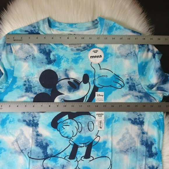 NWT Mickey Mouse Men's Tie Dye Graphic T Shirt - Picture 9 of 10